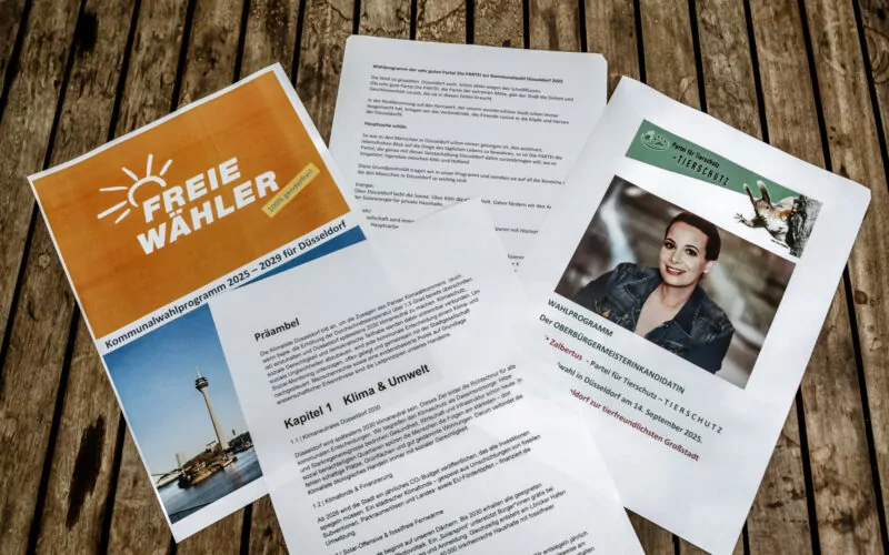 Wahlprogramme Kommunalwahl SonstigeFoto: Andreas Endermann
