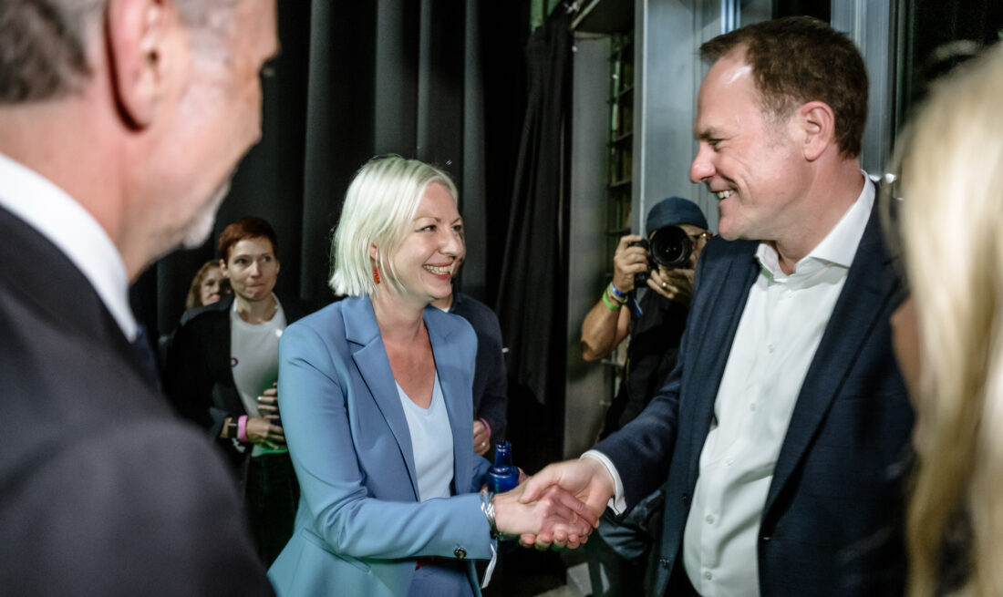 Kommunalwahl 2025, Clara Gerlach und Stephan Keller gehen in die StichwahlFoto: Andreas Endermann