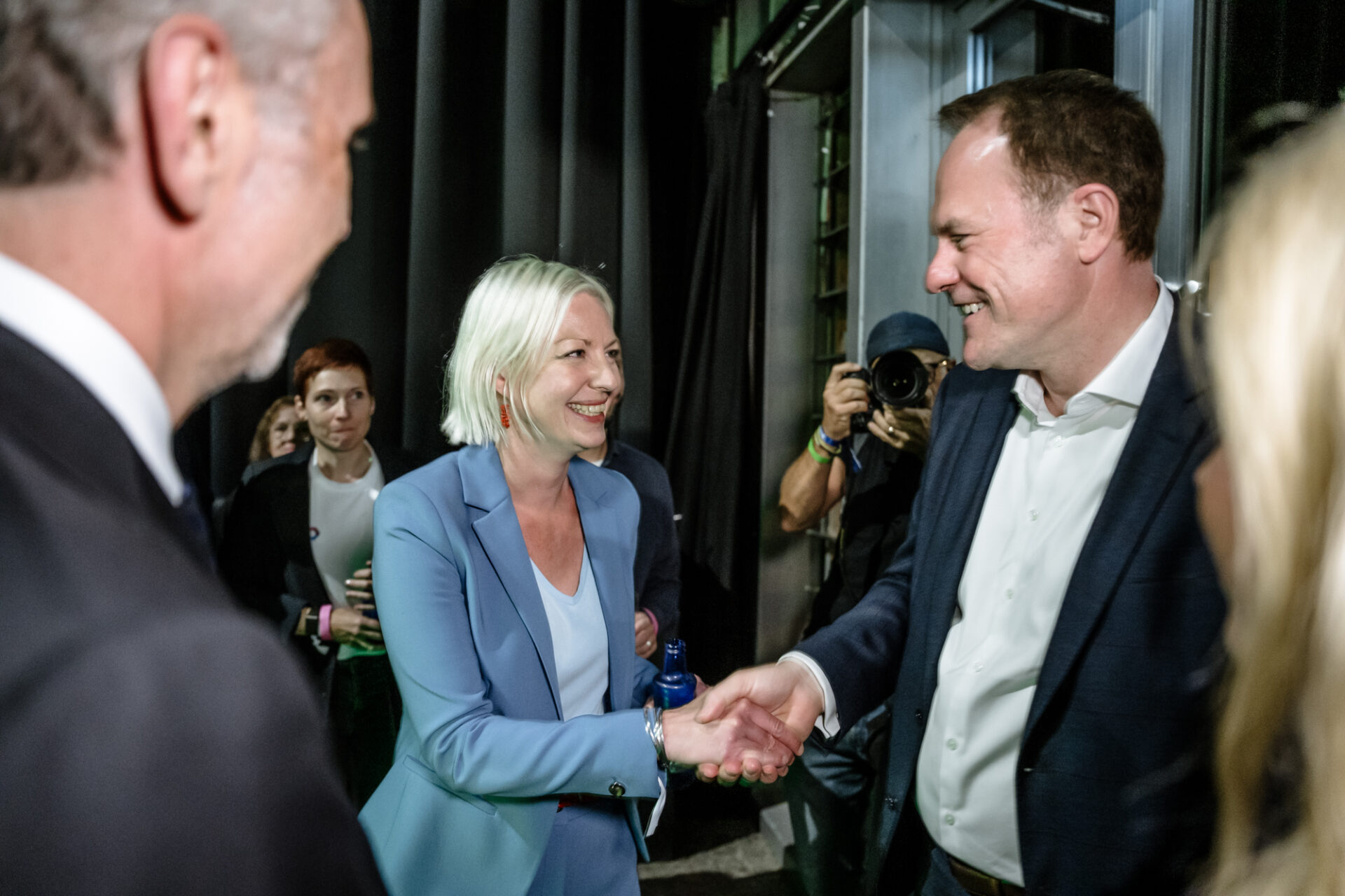 Kommunalwahl 2025, Clara Gerlach und Stephan Keller gehen in die StichwahlFoto: Andreas Endermann