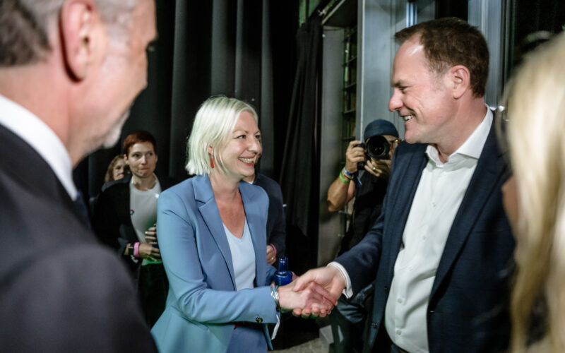 Kommunalwahl 2025, Clara Gerlach und Stephan Keller gehen in die StichwahlFoto: Andreas Endermann