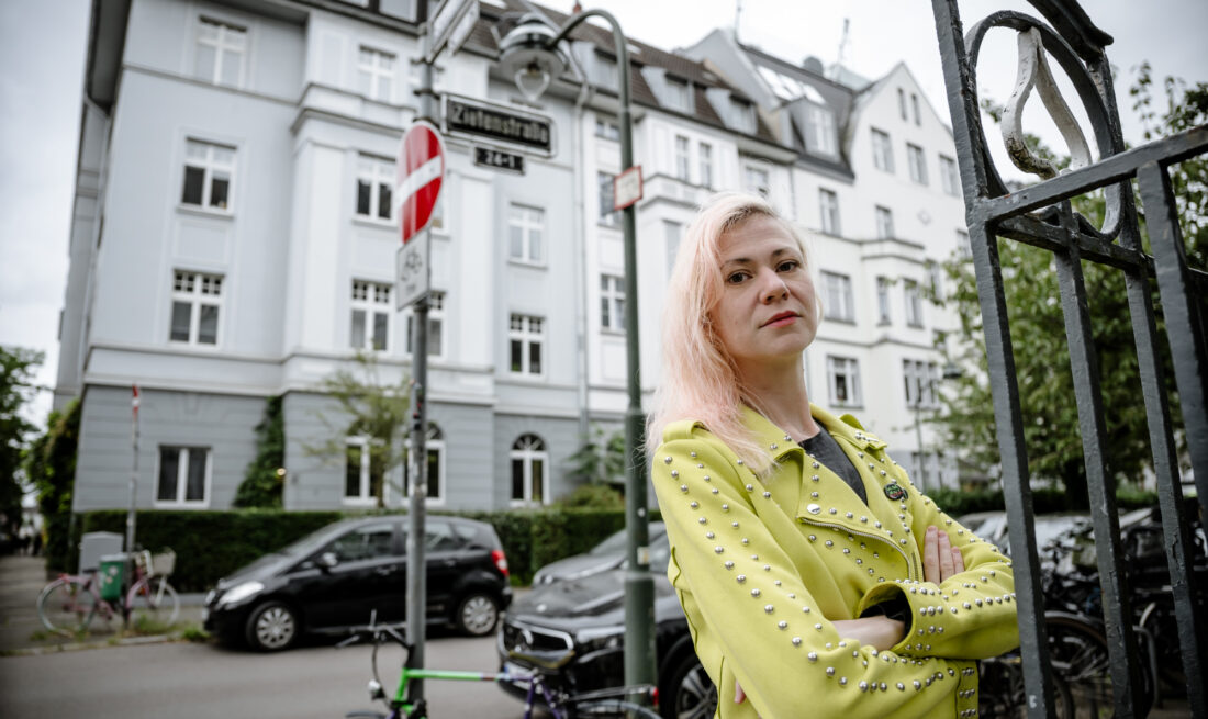 Thema Mieterverdrängung, Laura Knapp, ZietenstrasseFoto: Andreas Endermann