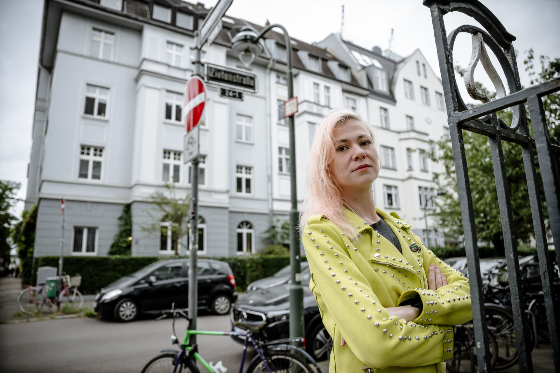 Thema Mieterverdrängung, Laura Knapp, ZietenstrasseFoto: Andreas Endermann