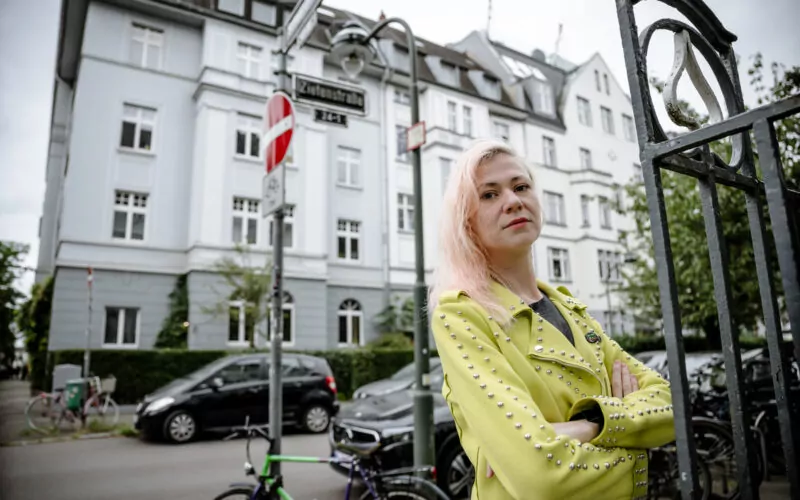Thema Mieterverdrängung, Laura Knapp, ZietenstrasseFoto: Andreas Endermann