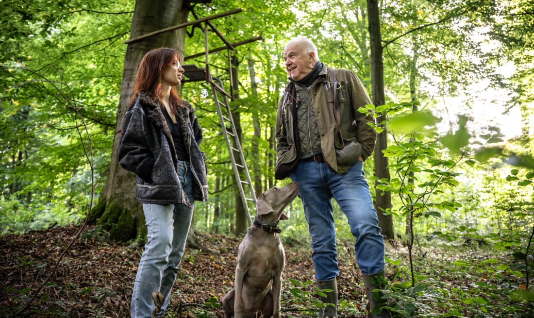 Thema Jagd, Anna-Lena Hauch, Hans Onkelbach

Foto: Andreas Endermann