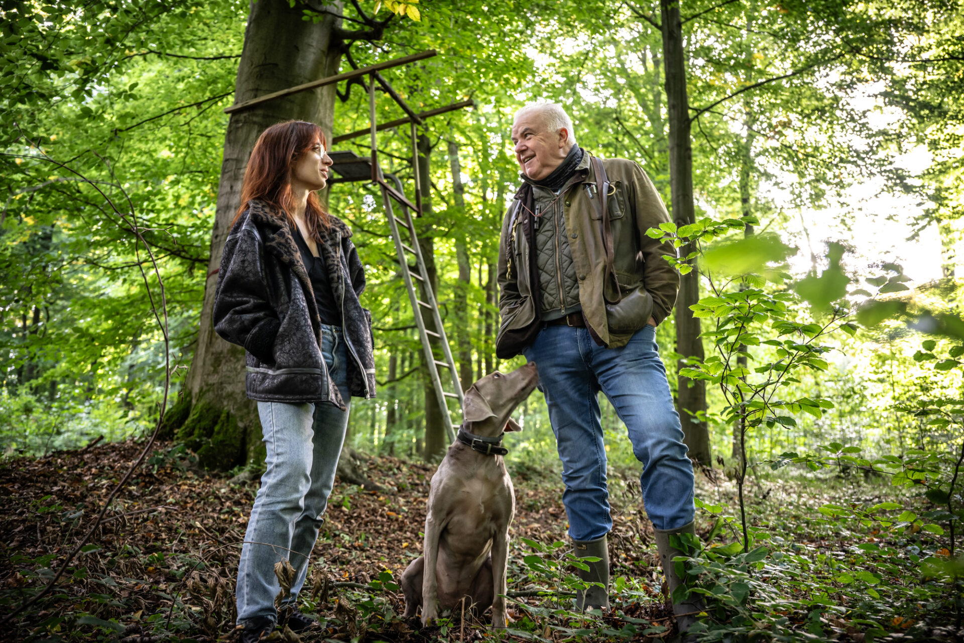 Thema Jagd, Anna-Lena Hauch, Hans Onkelbach

Foto: Andreas Endermann