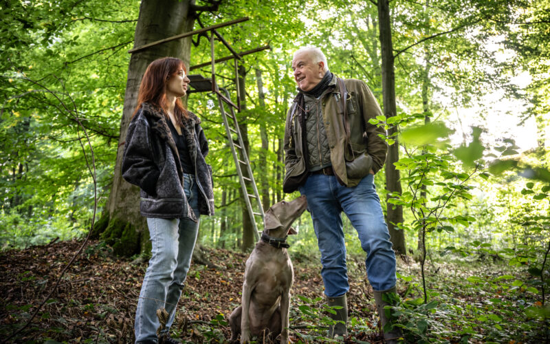 Thema Jagd, Anna-Lena Hauch, Hans Onkelbach

Foto: Andreas Endermann