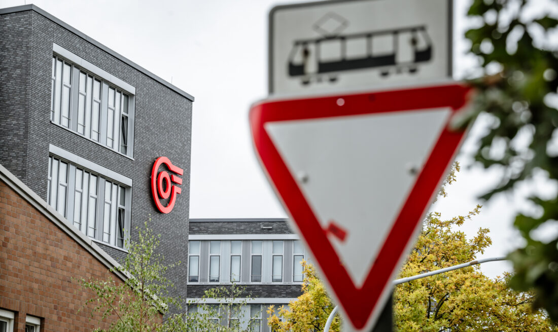 Zentrale Rheinbahn Düsseldorf Lierenfeld