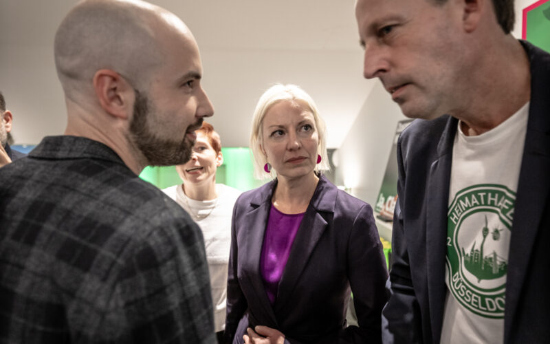 Oberbürgermeister Stichwahl 2025, Clara Gerlach vs. Stephan KellerFoto: Andreas Endermann