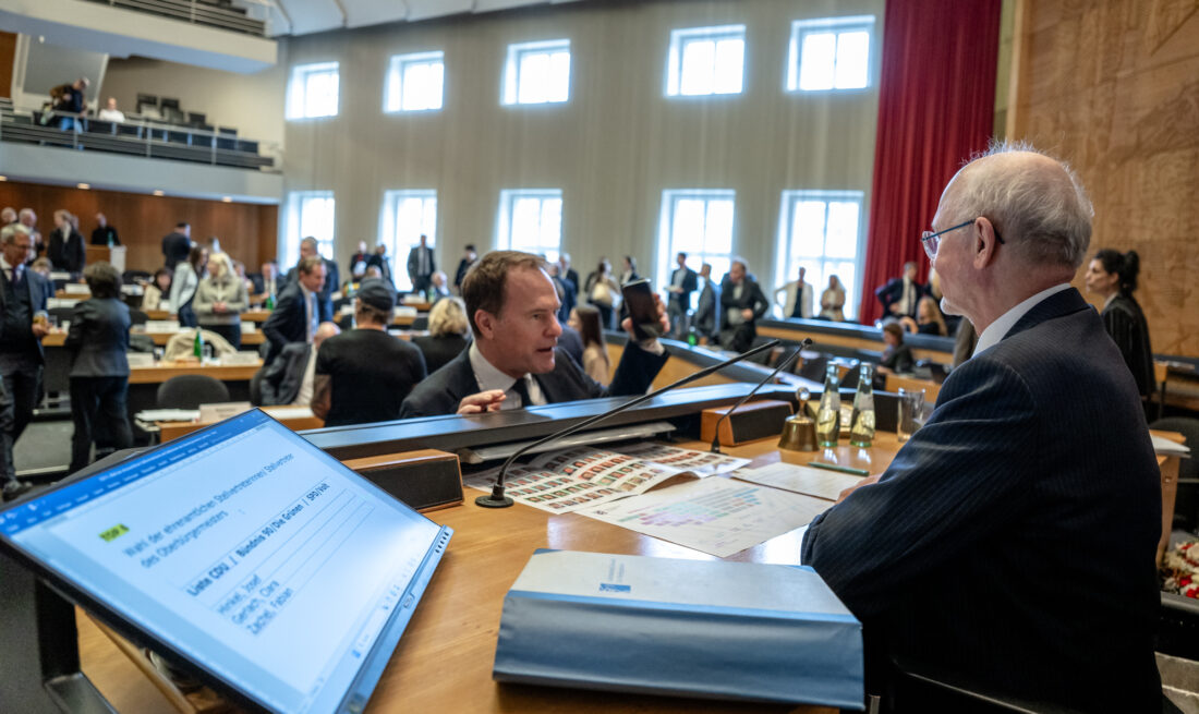 Oberbürgermeister Stephan Keller, Ratsherr Alexander Fils Stadtrat Düsseldorf