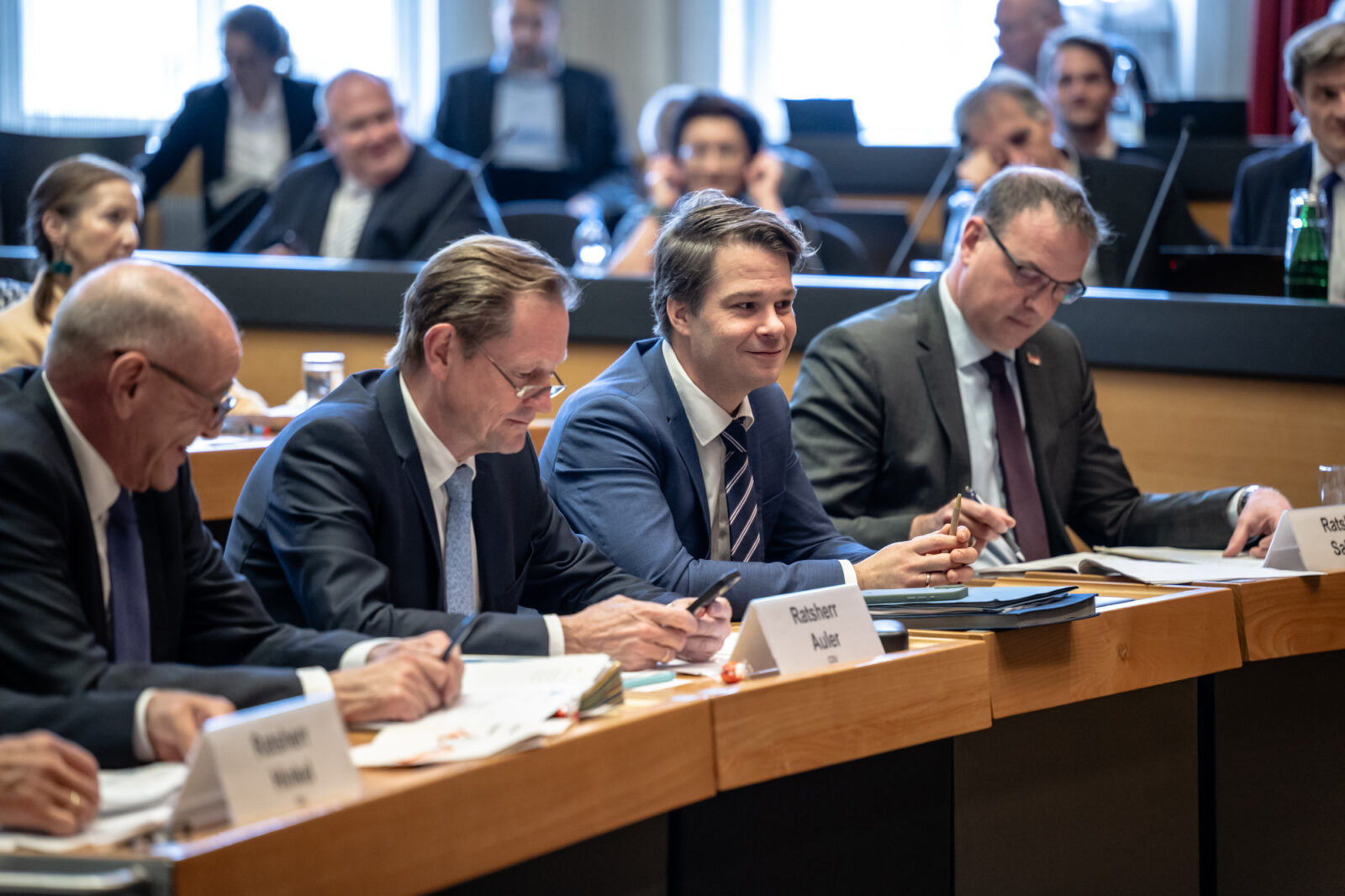 Fraktionsvorsitzende CDU, FDP und AfD im Stadtrat Düsseldorf