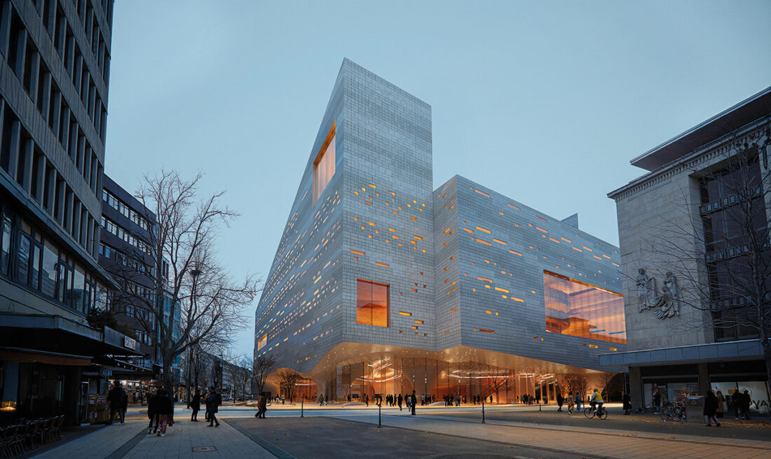 Entwurf neue Oper Düsseldorf