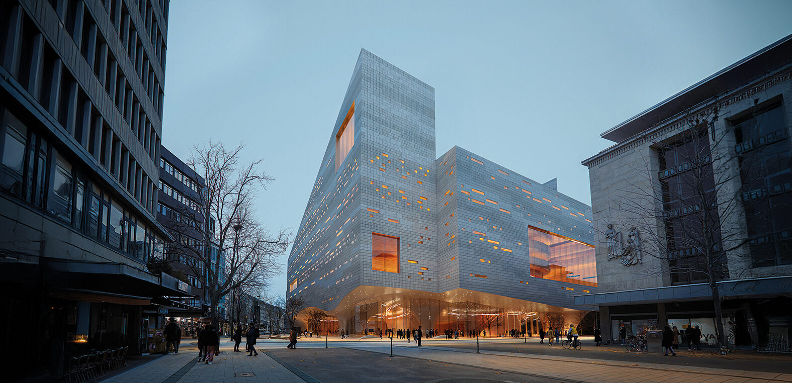 Entwurf neue Oper Düsseldorf