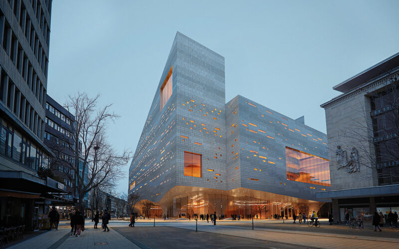 Entwurf neue Oper Düsseldorf