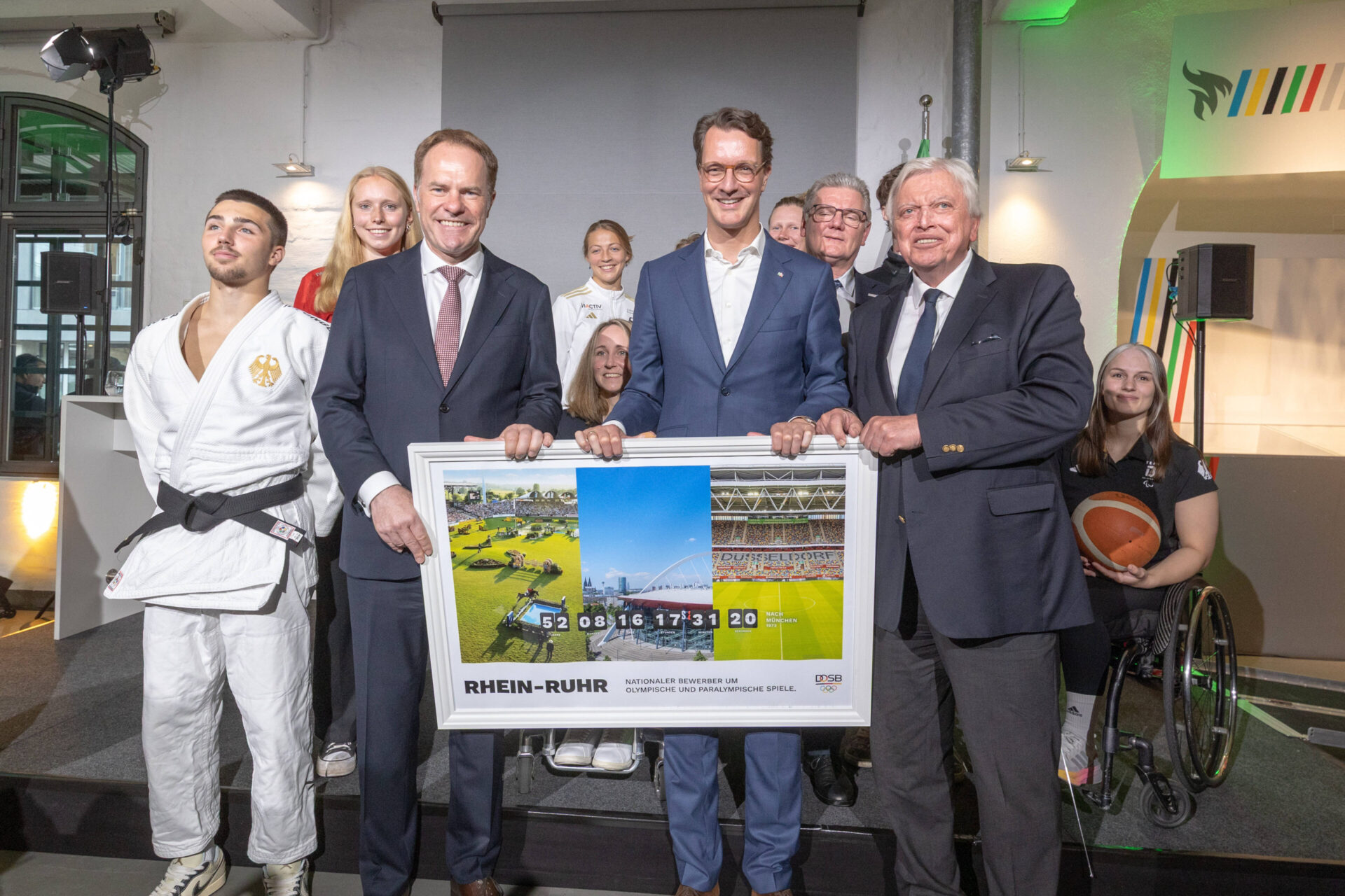 NRW Olympia Bewerbung Metropole Rhein Ruhr in Köln 28.05.2025