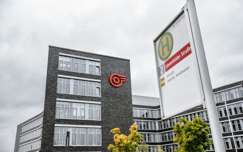 Rheinbahn Zentrale in Düsseldorf Lierenfeld