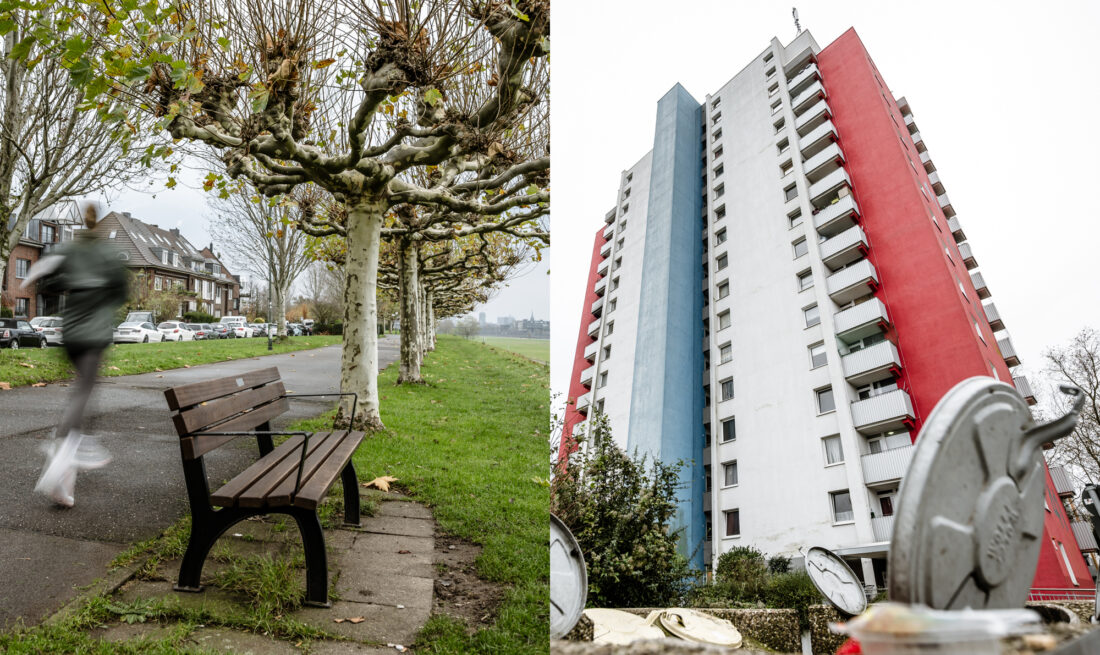 Düsseldorf Oberkassel und Düsseldorf Hassels Nord