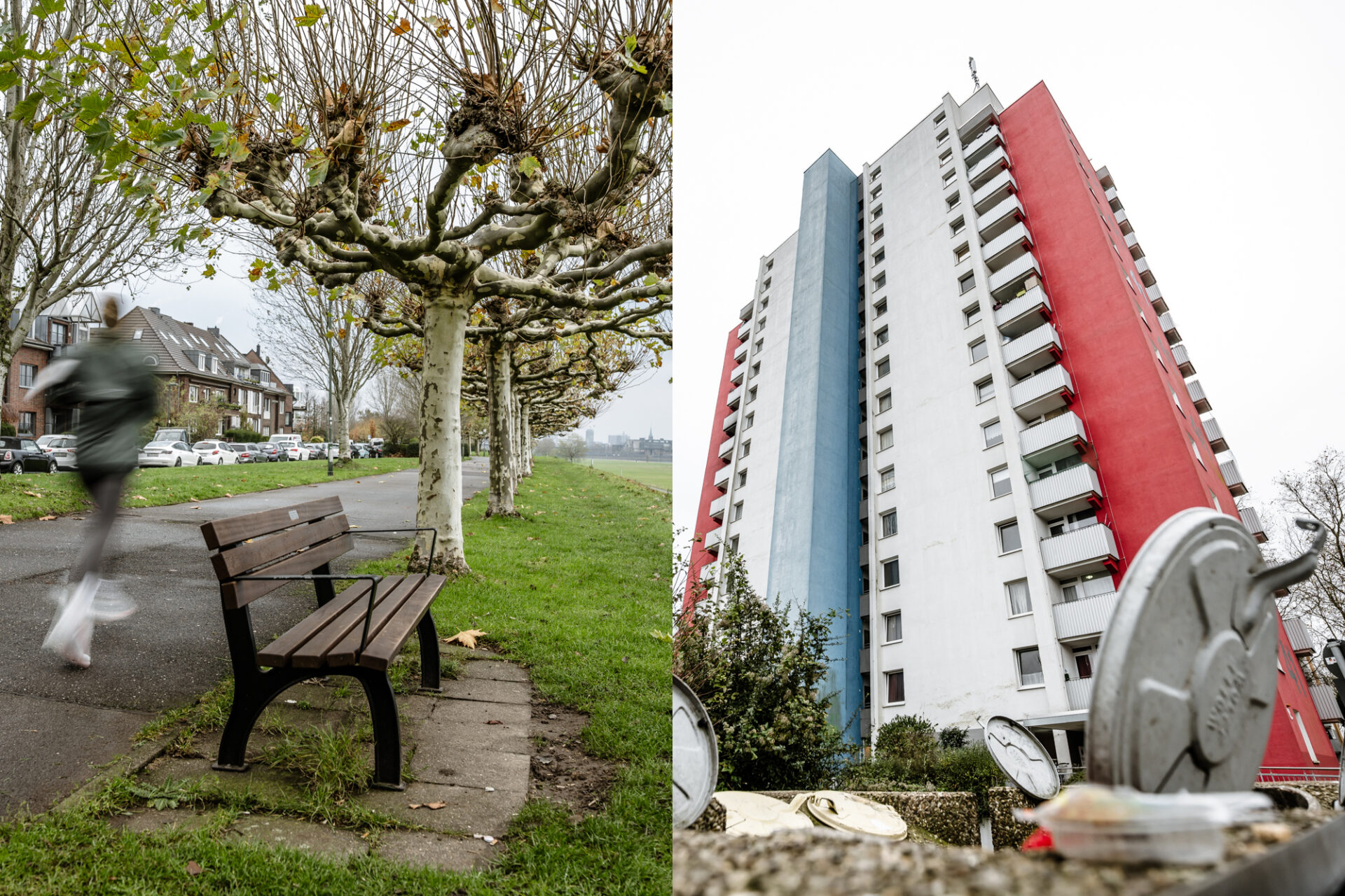 Düsseldorf Oberkassel und Düsseldorf Hassels Nord