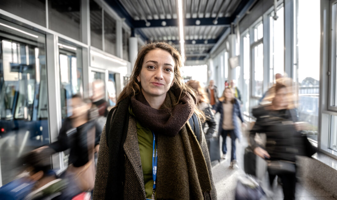 Judith Fisch, Abschiebebeobachtung, CaritasFoto: Andreas Endermann