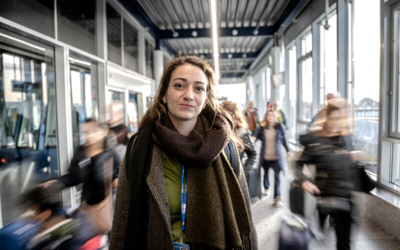 Judith Fisch, Abschiebebeobachtung, CaritasFoto: Andreas Endermann