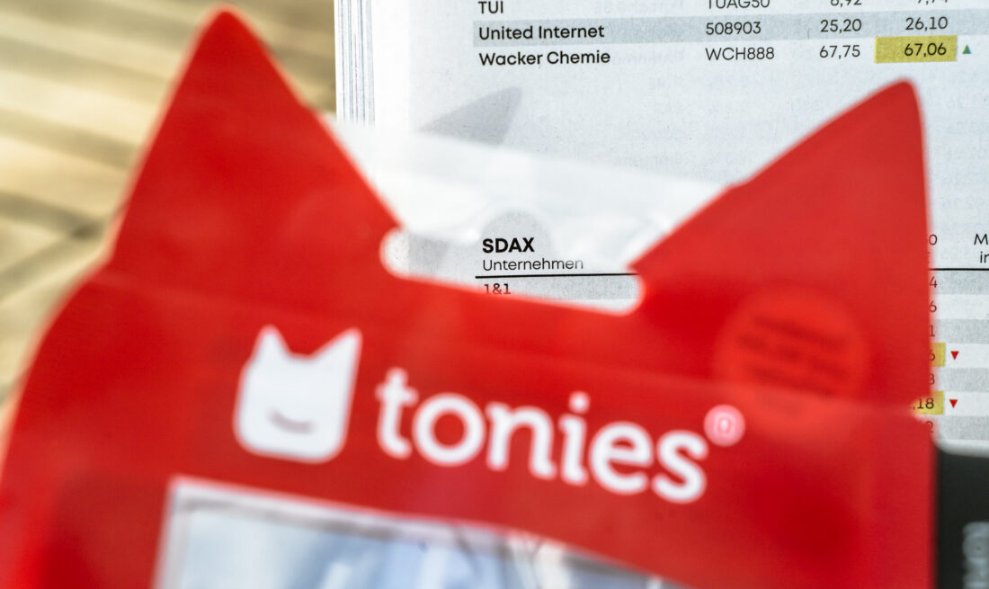 Tonies Aktien aus Düsseldorf im S-Dax