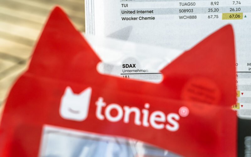 Tonies Aktien aus Düsseldorf im S-Dax