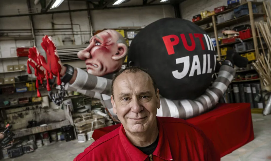 Putin-Wagen Jacques Tilly