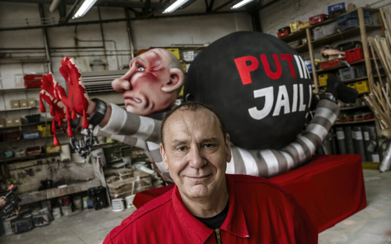 Putin-Wagen Jacques Tilly