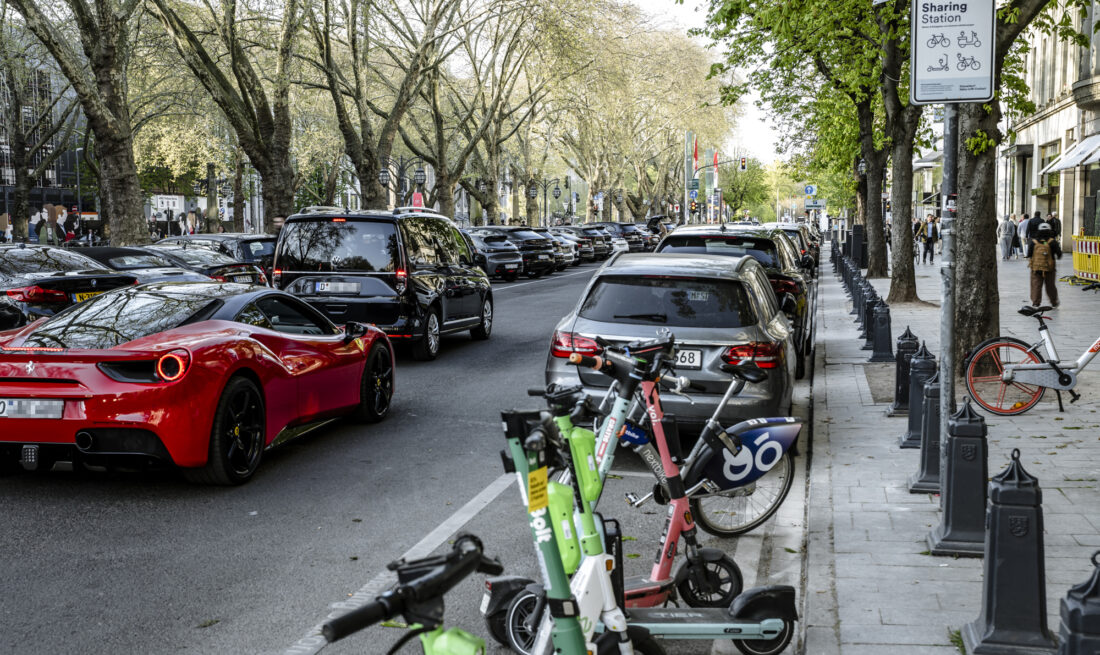 Parken Königsallee Düsseldorf
