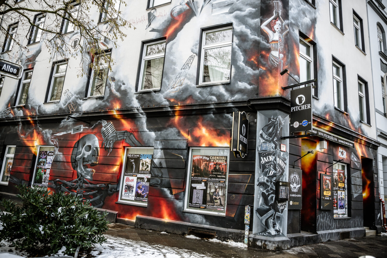 Hausfassade Pitcher Oberbilker AlleeFoto: Andreas Endermann