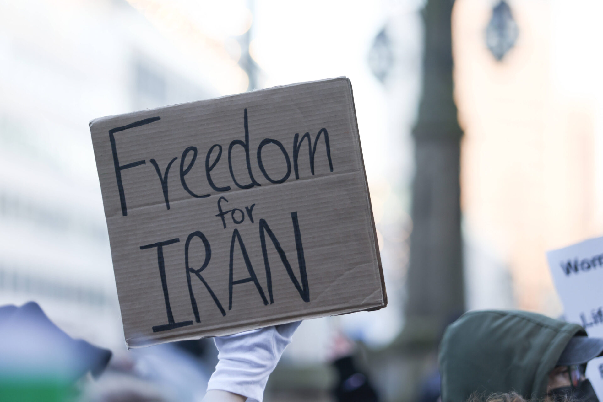 Iran-Demo in Düsseldorf