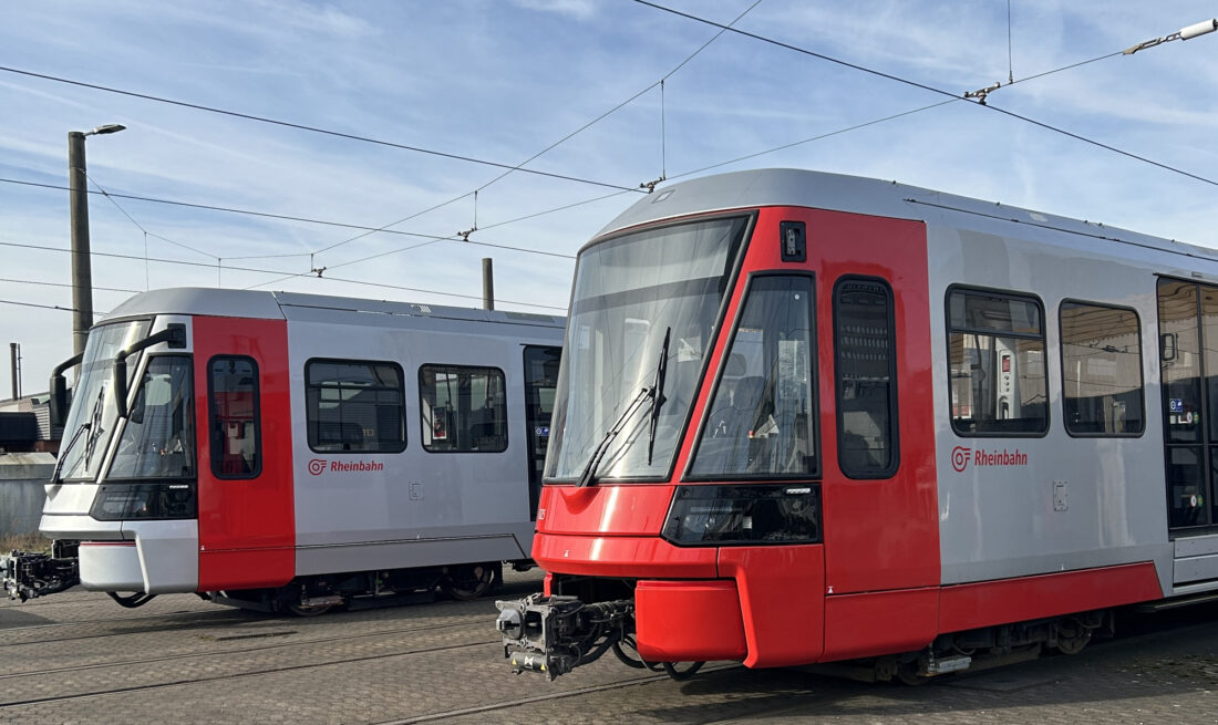 Rheinbahn LackierungFoto: Rheinbahn