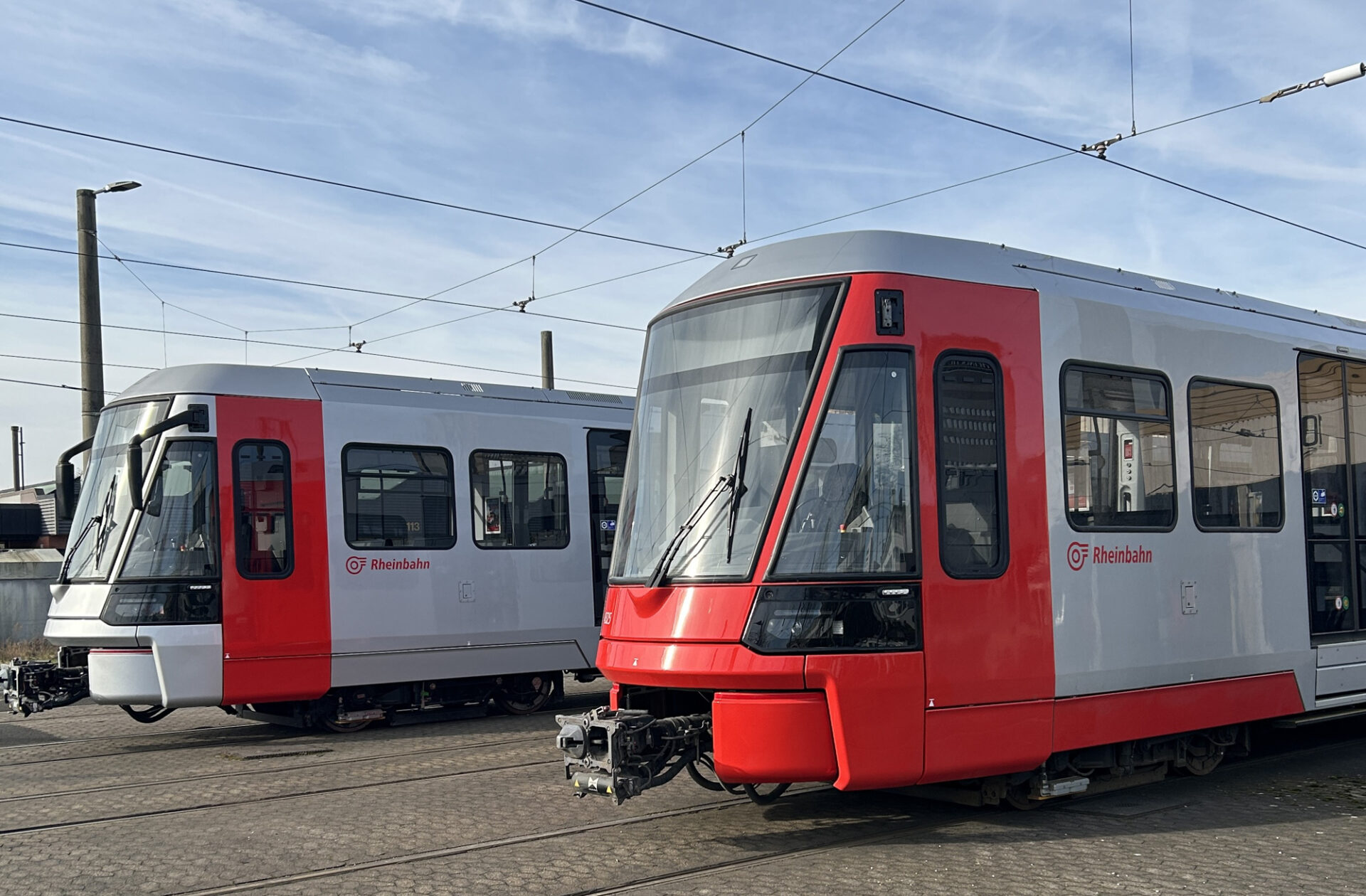 Rheinbahn LackierungFoto: Rheinbahn