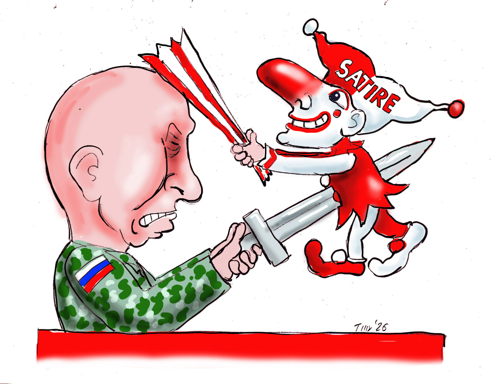 Putins Narrenfreiheit