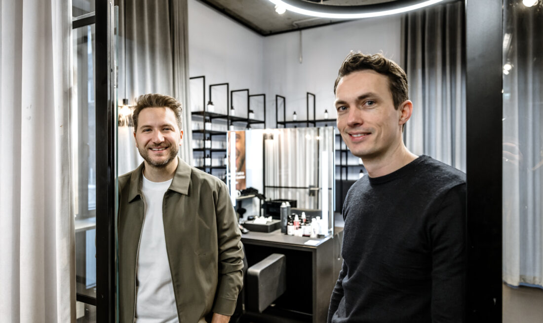 O.C. Hairsystems, v.l. Alesandro Causarano und Linus DeikeFoto: Andreas Endermann