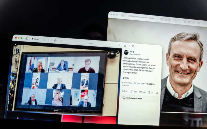 Thomas Geisel BSW Zoom-Konferenz