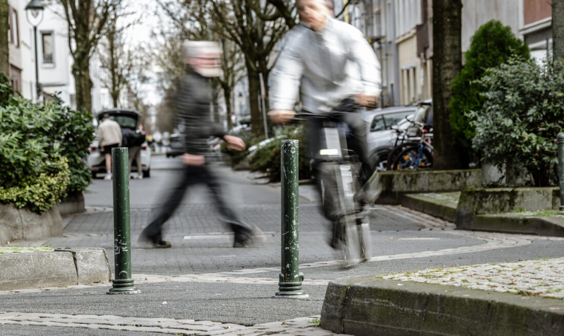 Kirchfeldstraße in Düsseldorf Unterbilk soll Fahrradstraße werden