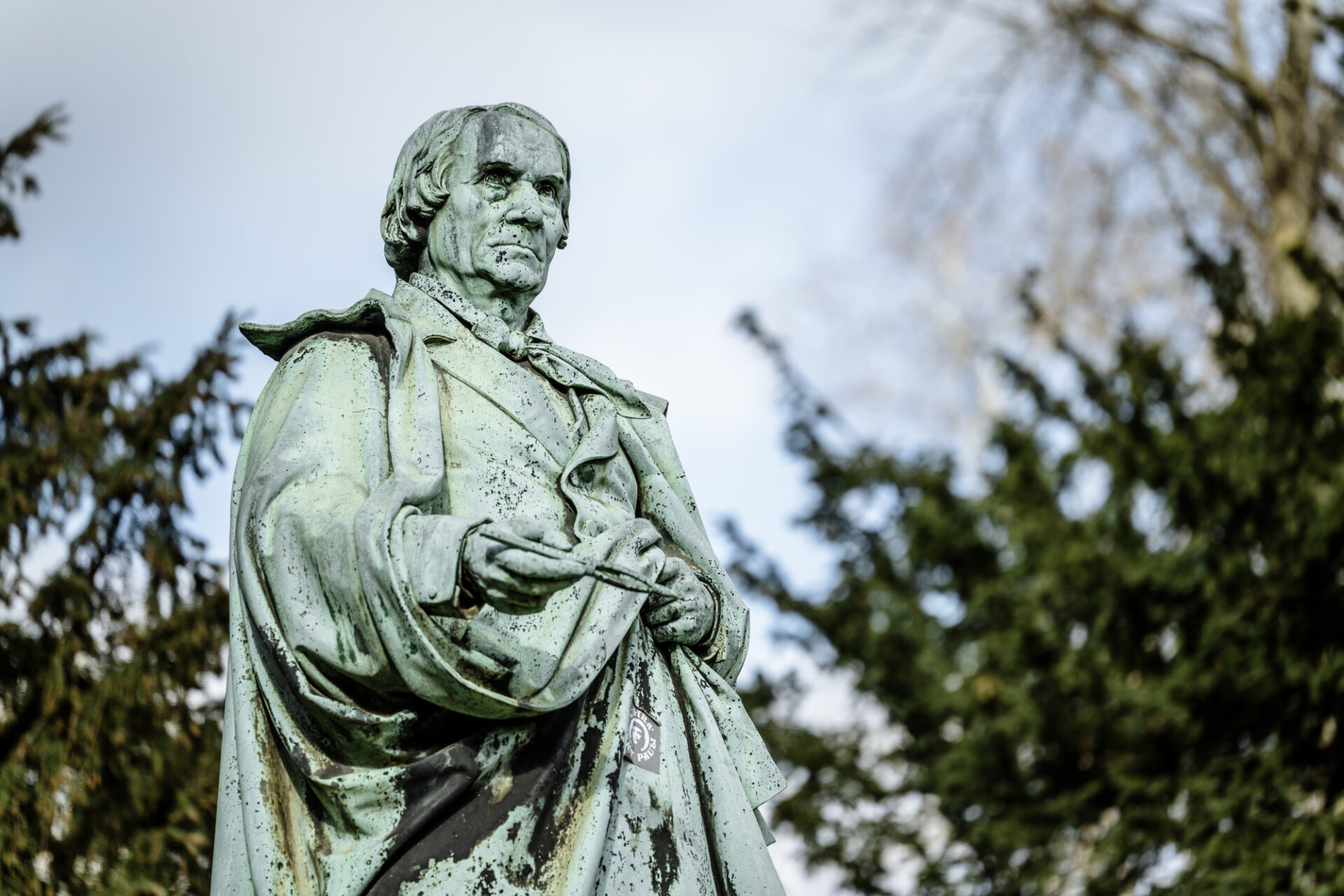 Denkmal Ehrenbürger Peter von Cornelius im Hofgarten Düsseldorf