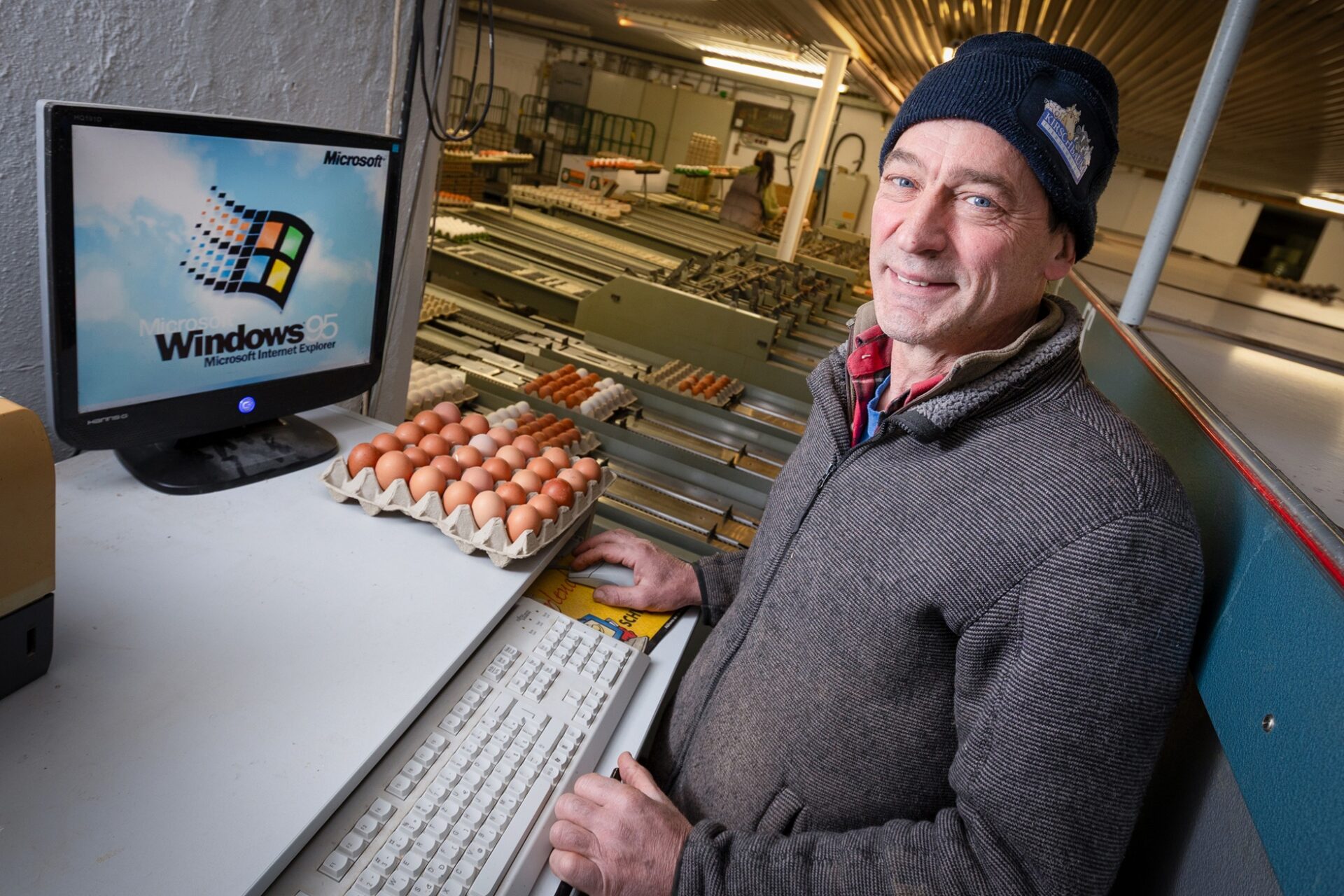 Landwirt Peter Huber aus Düsseldorf Hubbelrath