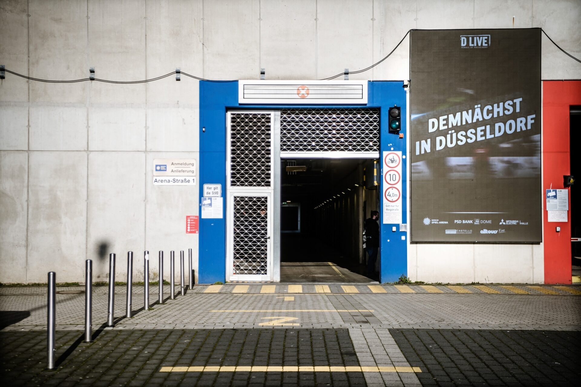 D.Live-Zentrale in der Arena Düsseldorf