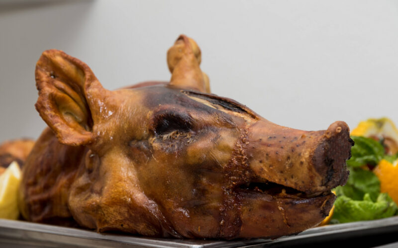 Spanferkel *** Sucking pig 1077404223