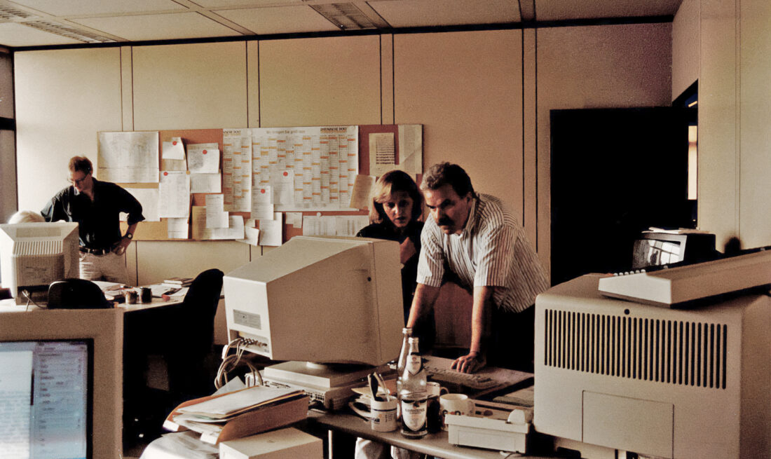 RP Redaktion in den 1990ern