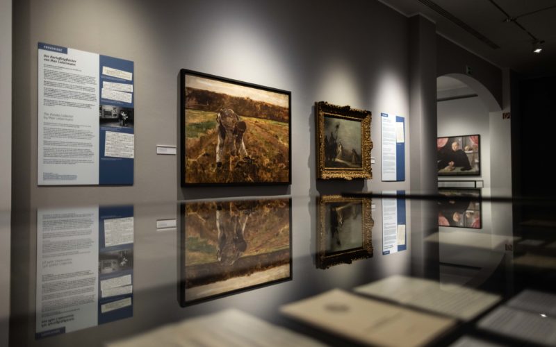 Blick in die Ausstellung über Max Stern. Foto: Landeshauptstadt Düsseldorf/Lars Heidrich