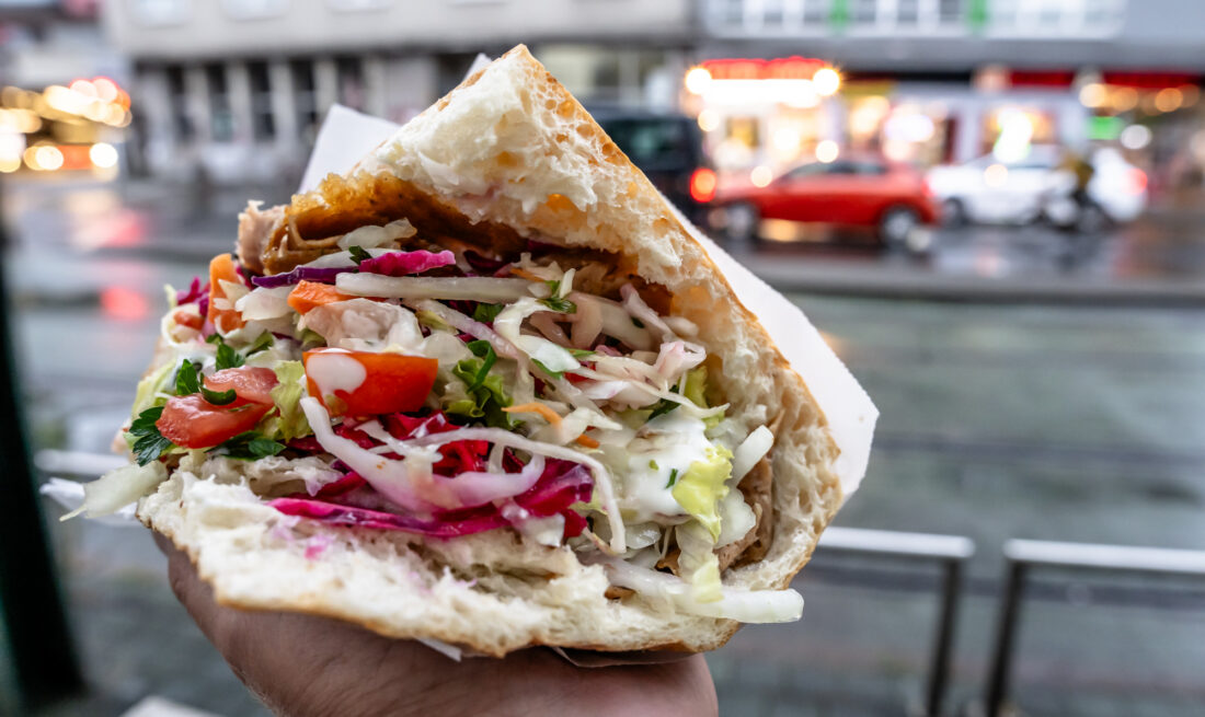 Döner bei Yede-Gör am Worringer Platz in Düsseldorf