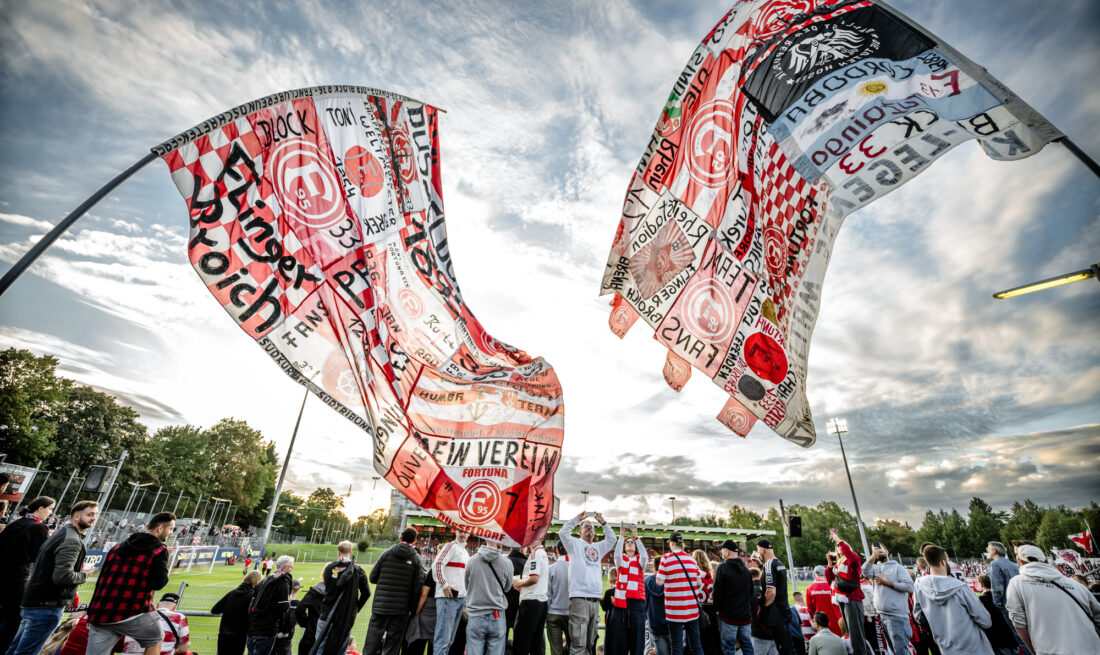 Fortuna Düsseldorf im Paul-Janes-Stadion am Flinger Broich Foto: Andreas Endermann