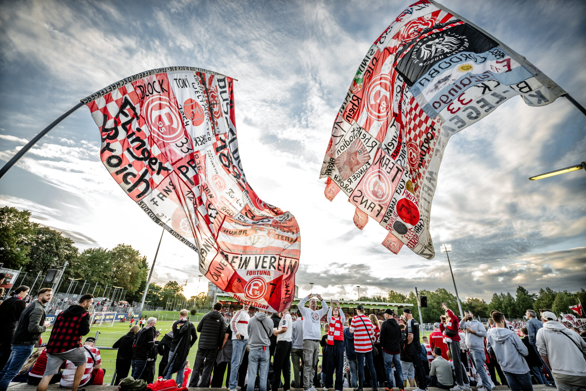 Fortuna Düsseldorf im Paul-Janes-Stadion am Flinger Broich Foto: Andreas Endermann