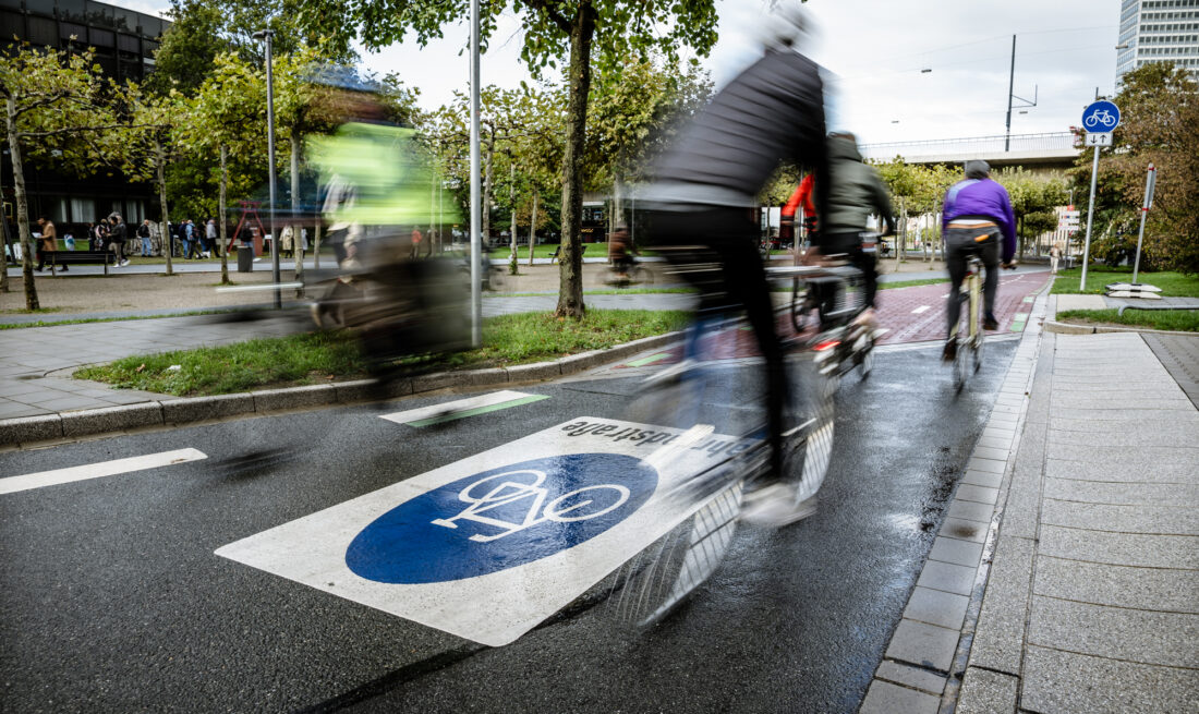 Radleitroute Düsseldorf Moselstraße