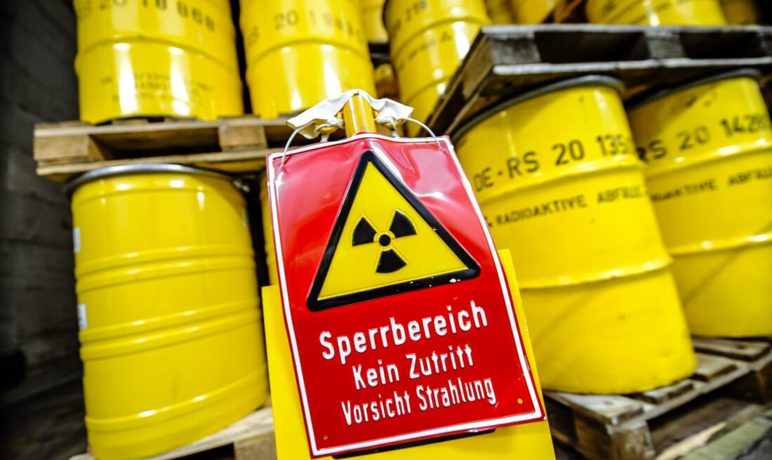 Forschungszentrum Jülich, Lager der mit radioaktivem Atommüll gefüllten Castorenbehälter Foto: Andreas Endermann