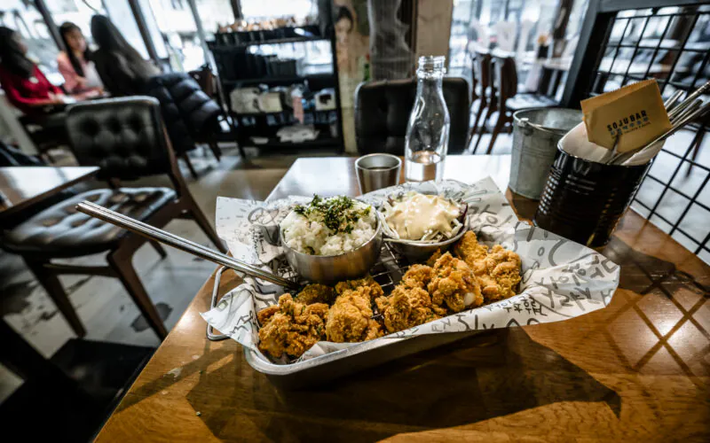 Sojubar in Düsseldorf Chicken-Set