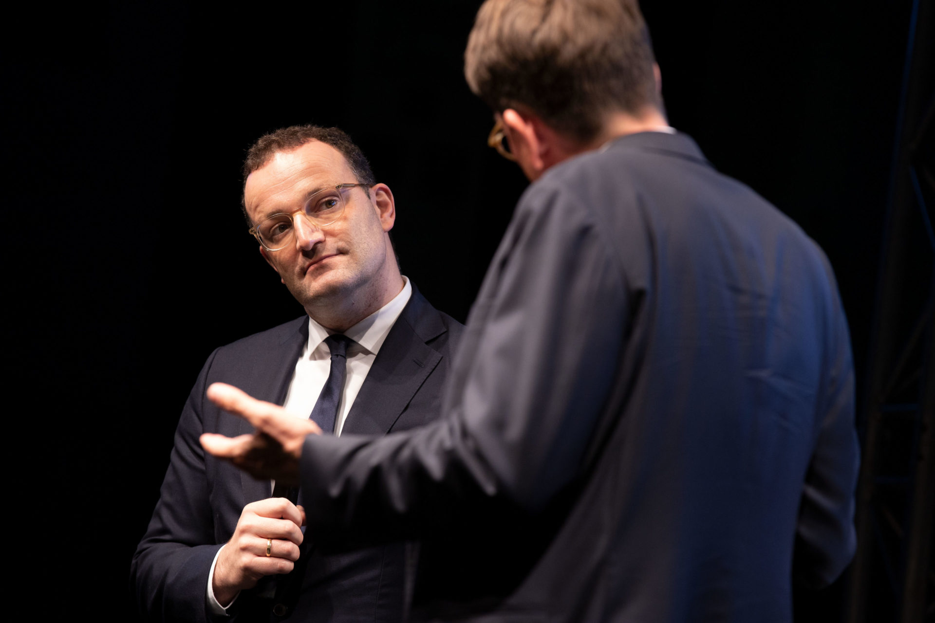 Stndehaus Treff mit Jens Spahn , Bundesminister fr Gesundheit