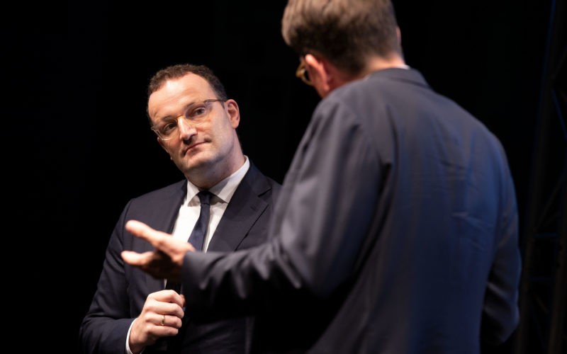 Stndehaus Treff mit Jens Spahn , Bundesminister fr Gesundheit